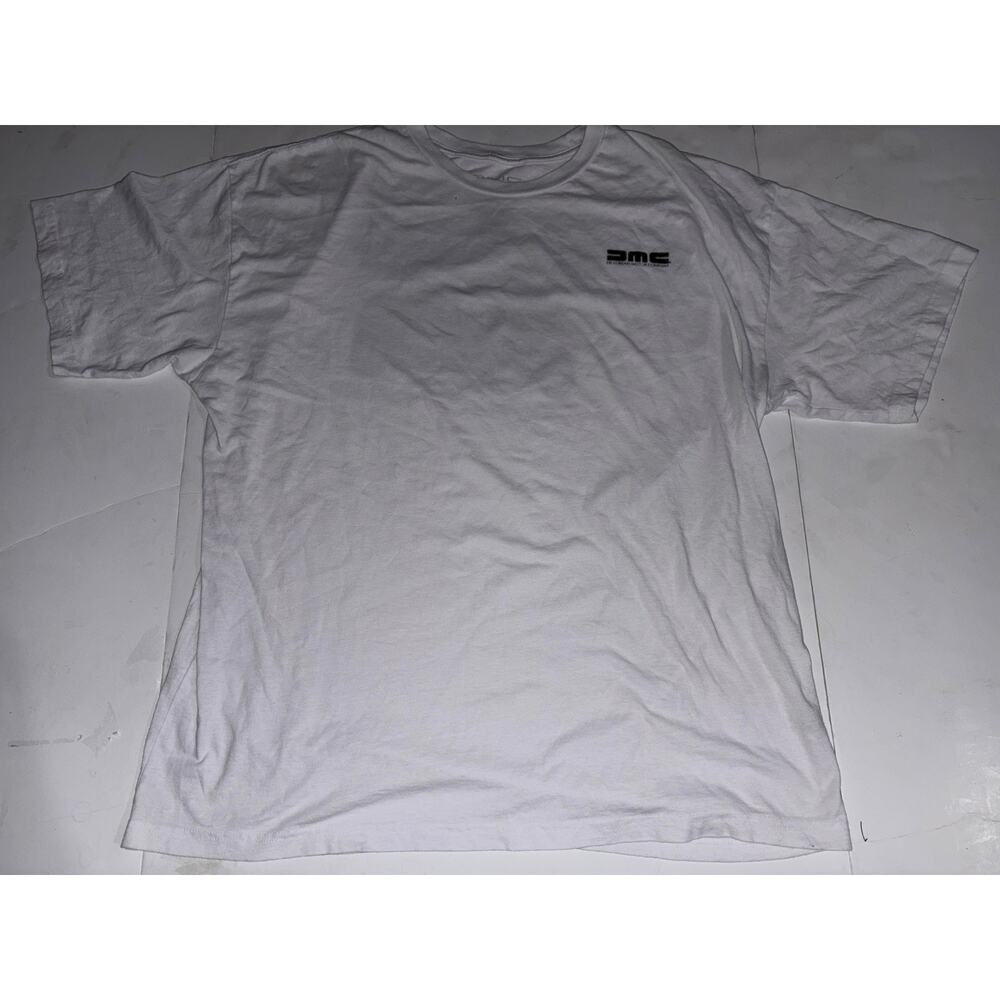DMC Delorean shirt classic men’s XL white short sleeve